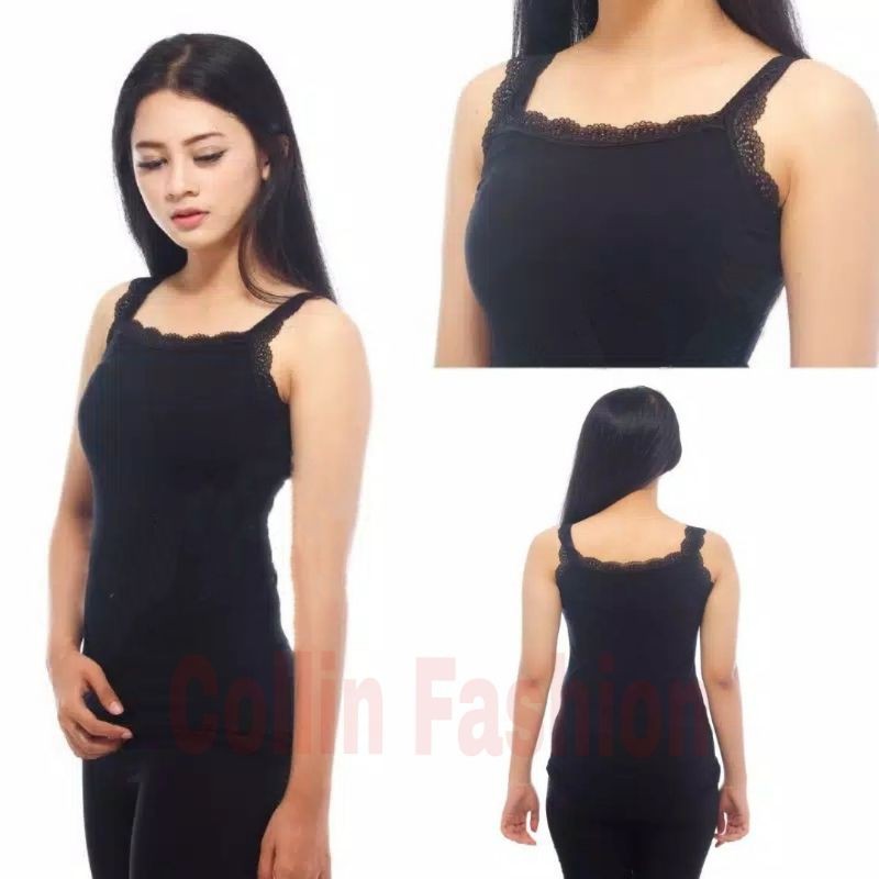 Tanktop Renda Premium / Tank Top Wanita Renda