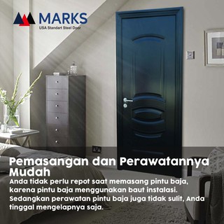  Pintu Besi MARKS  Steel Door Shopee Indonesia