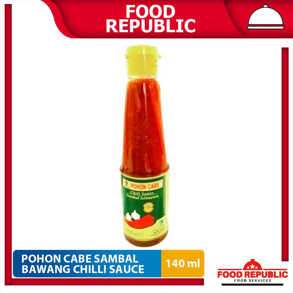 SAMBAL BAWANG ISTIMEWA POHON CABE 140 ML - CHILI SAUCE HALAL ORIGINAL