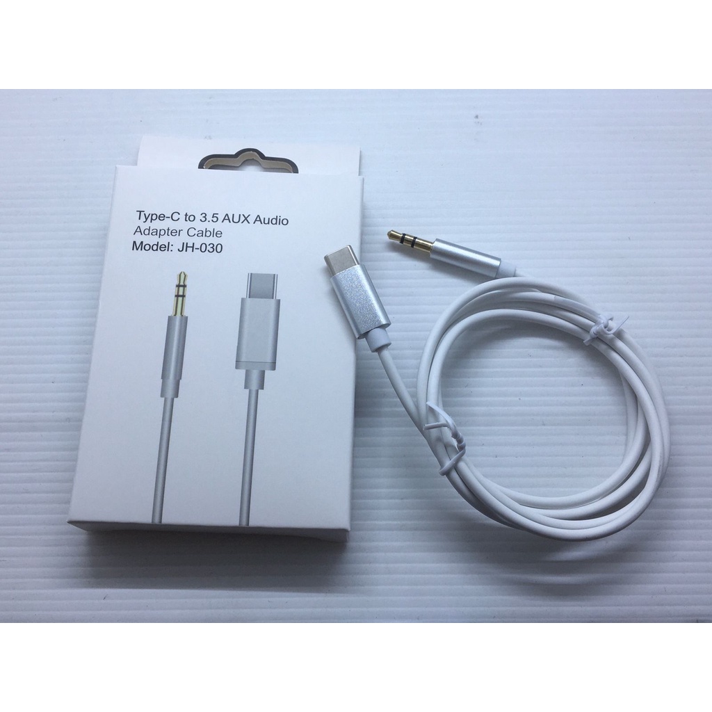 kabel tipe c to aux jack 3.5mm / kabel aux jack to tipe c digital audio cable