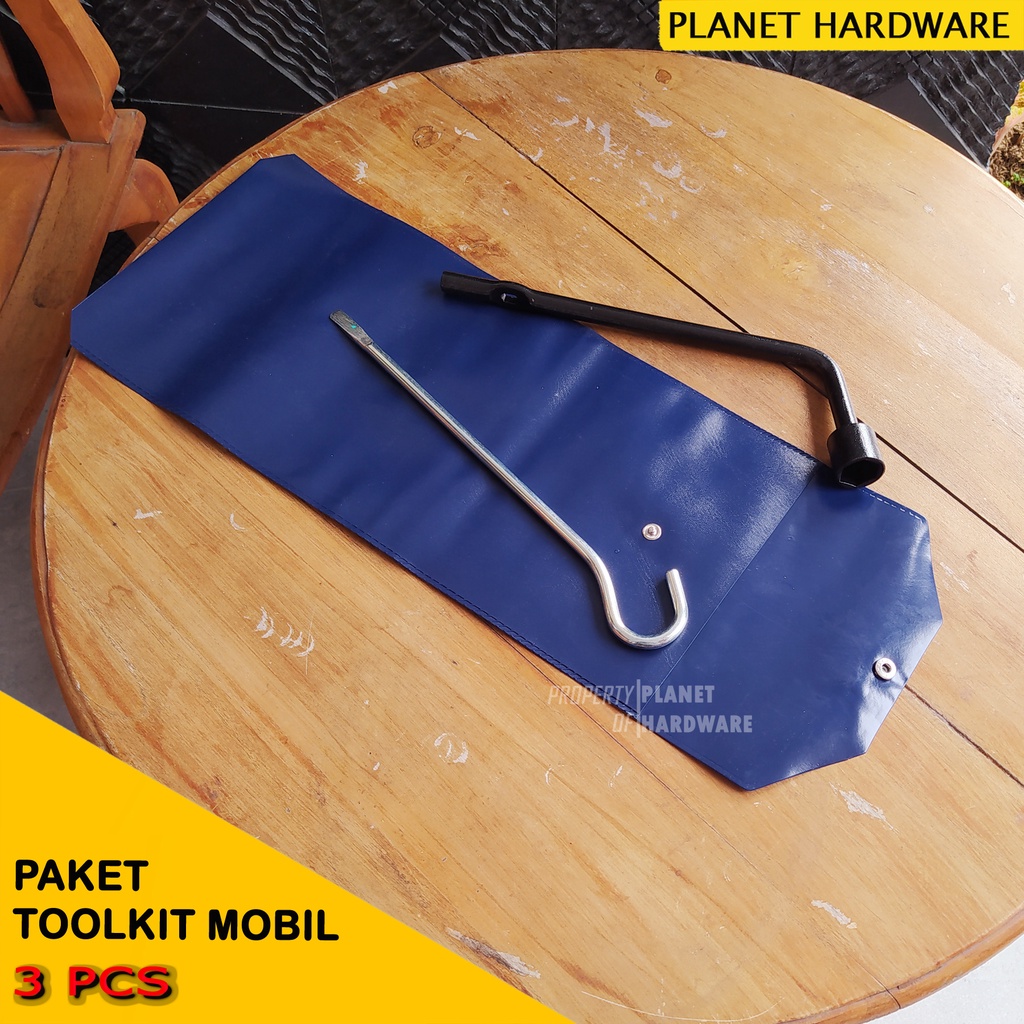 Kunci Roda Mobil 21 mm Putaran Dongkrak Mobil Cover Tutup Dongkrak Tas Dongkrak Mobil