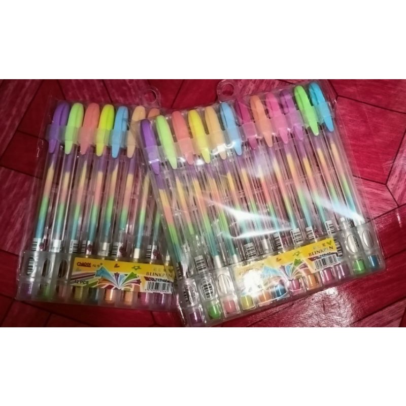 

PULPEN GEL RAINBOW / BOLPOIN GEL / BALLPOINT / GEL / RAINBOW / PULPEN MURAH
