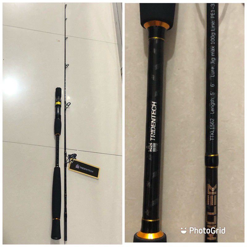 Rod Jigging Tridentech Killer TTKL 2562/165cm.PE 1-3