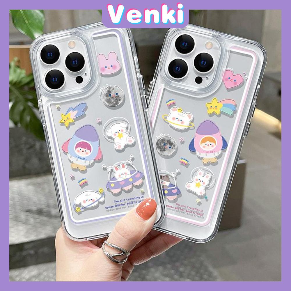 iPhone Case HD Acrylic Hard Case High Clear Metal Button Protection Camera Shockproof Cartoon Cute Compatible with iPhone 14 Pro Max 14 Plus 13 Pro Max 12 Pro Max 11 XR 7Plus