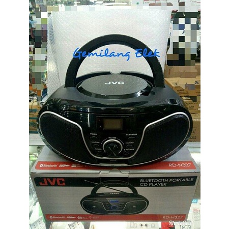 Paling Terpopuler Mini Compo Jvc Rd-N327 Bluetooth Mp3 Radio Usb Murah