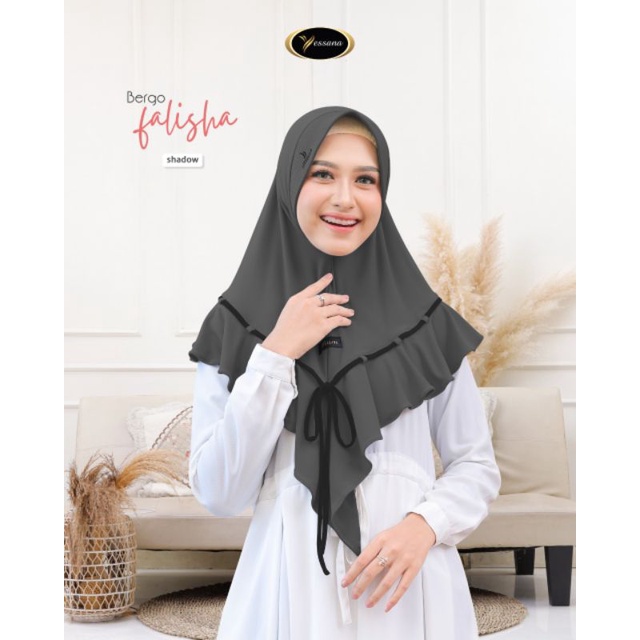 hijab instan bergo FALISHA by YESSANA ori 100%