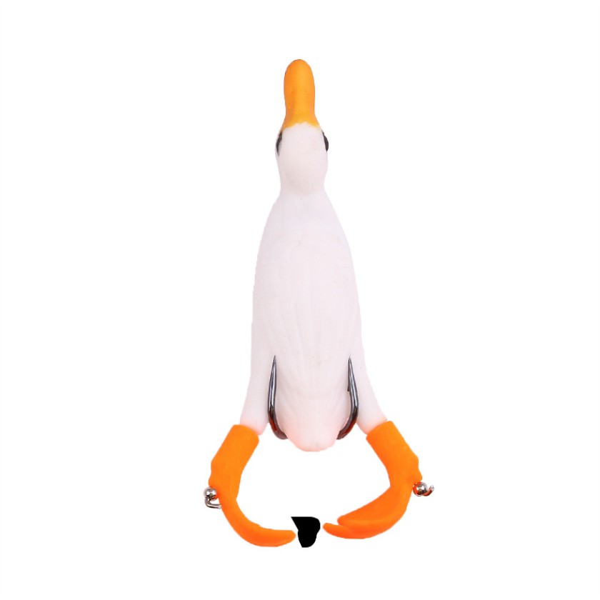 1Pcs New Lifelike Duck Fishing Lure Umpan Bebek Simulasi Pancing 9.5cm 11.2g Swimbait Bass Wobbler Bait Kait Memancing Tackle