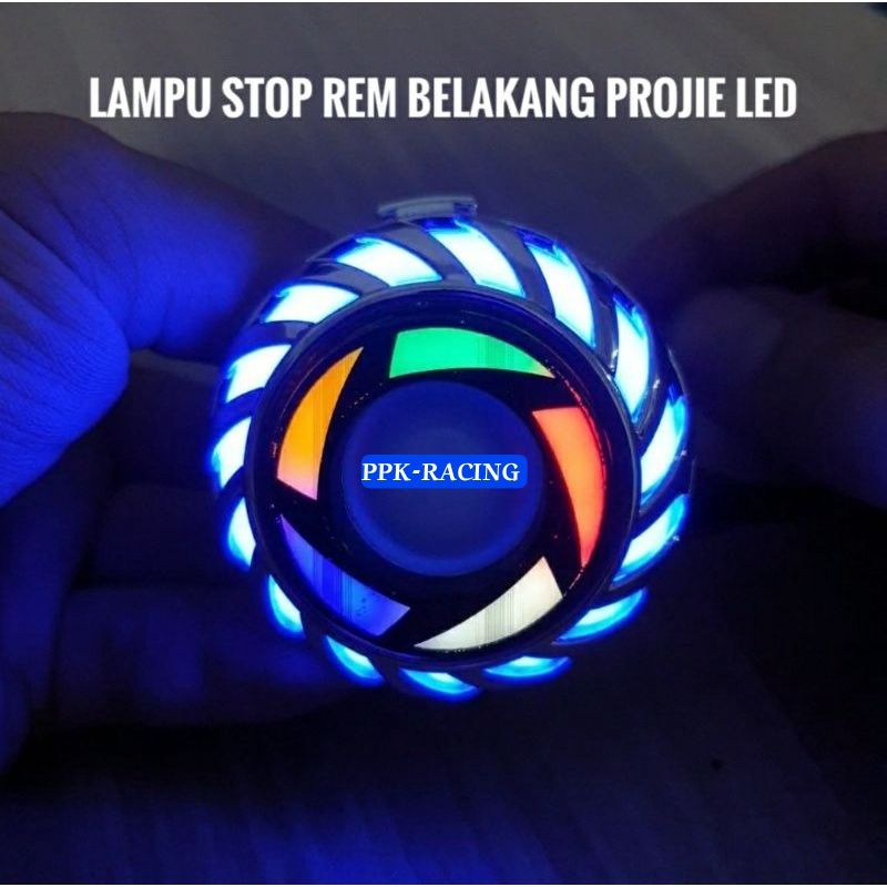 Lampu Stop Rem Projie LED StopLamp Projie Flash Running