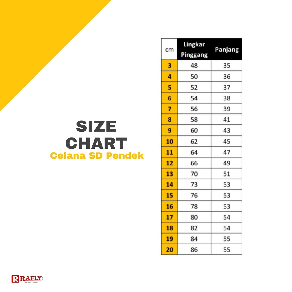 Celana Pramuka SD Pendek - Seragam Pramuka SD / Rafly Jaya