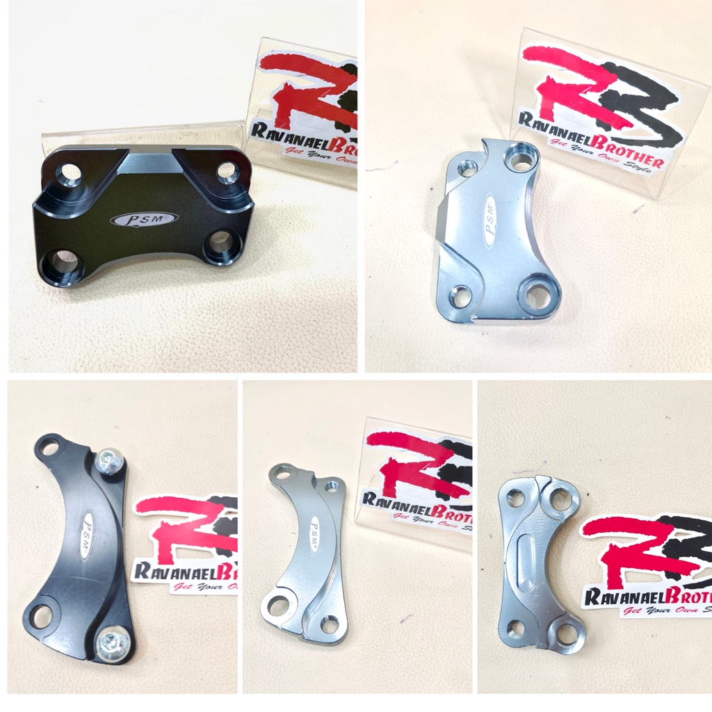 Braket Bracket Breket Dudukan Kaliper Cakram 260 267 300 mm Mio Smile Jupiter MX King MX 135 Vega ZR