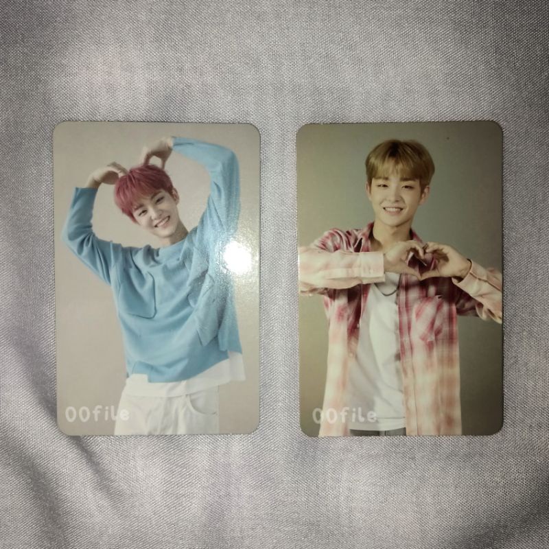 photocard pc jihoon treasure first press chapter one chapter two ch 1 ch 2