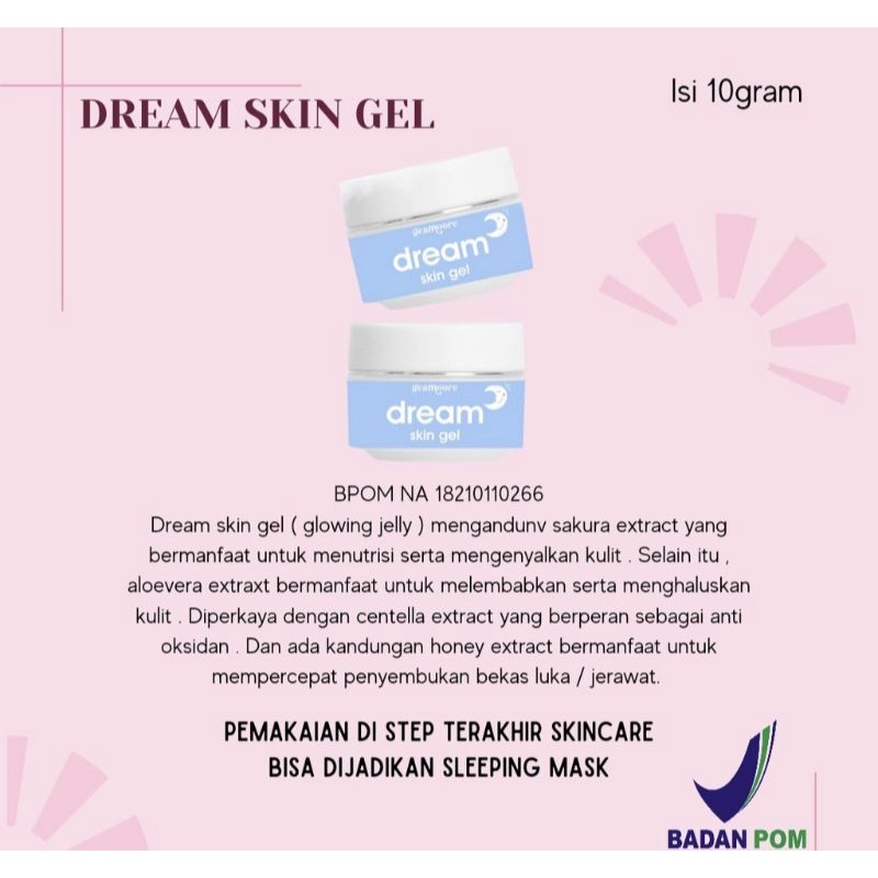 (*) GEAMOORE DREAM SKIN GLOWING JELLY