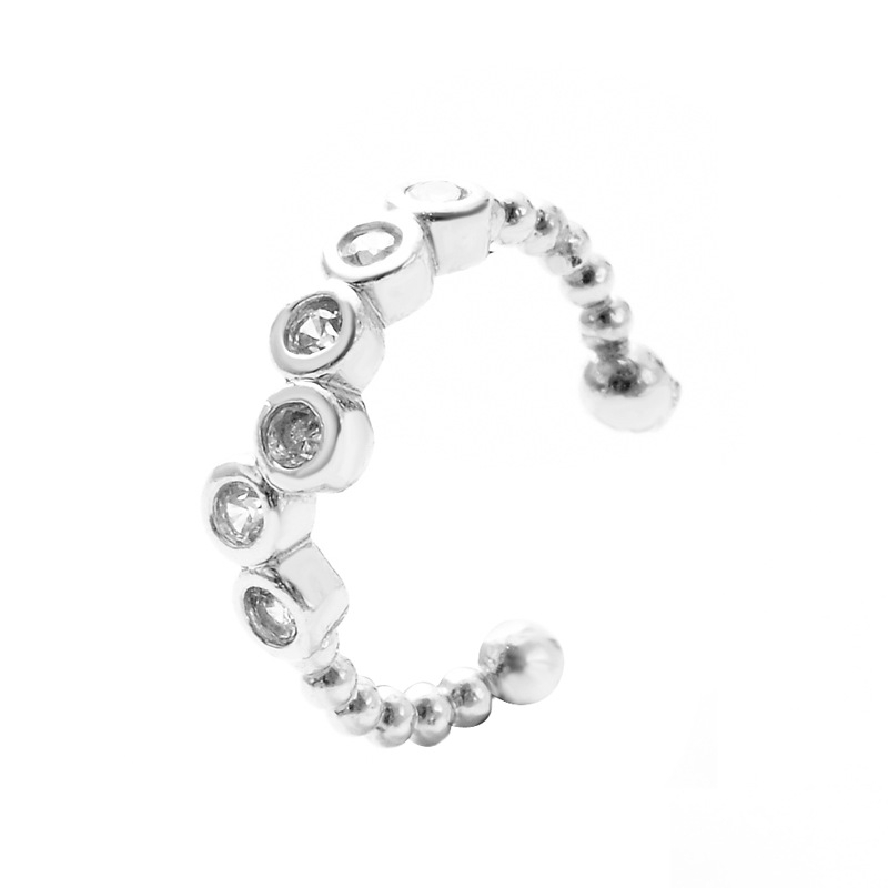 Anting Klip Logam Perak Busana Sederhana Anting Wanita Mutiara Korea Baru Aksesori Kupu-kupu Multifungsi Sederhana Dan Tidak Berpori-07