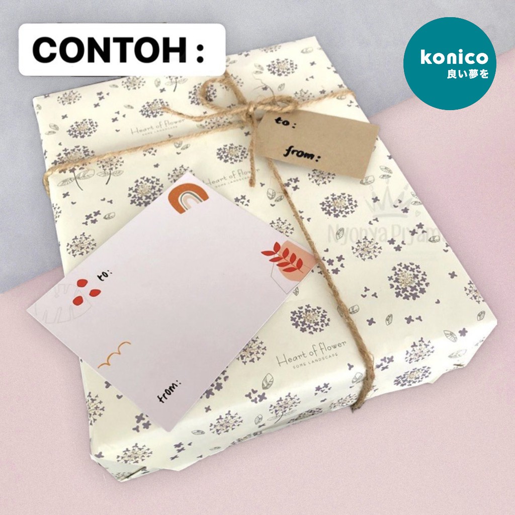 

KONICO Gift Box / Bungkus Kado / Kotak Kado / Ulang Tahun / Kartu Ucapan