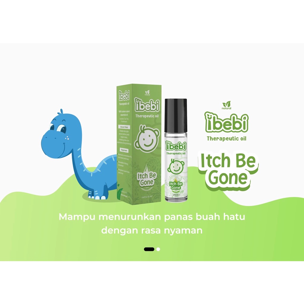 Ibebi Natural Essential Oil 8ml /Minyak Essensial / Minyak Telon/ Herbal bayi / obat flu bayi / obat batuk pilek Bayi /Obat demam Bayi