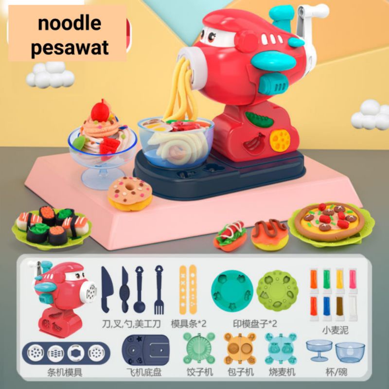 Noodle Maker Mainan Mesin Mie Cetakan Playdoh