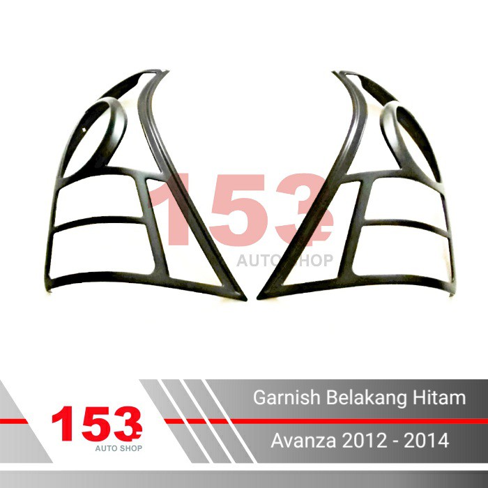 Garnish Belakang All New Avanza / Xenia 2012 - 2014 Hitam