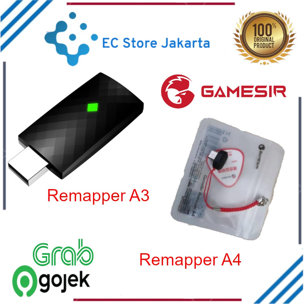 GameSir Remapper A4 A3 For Gaming Controller Joystick Moba battleground