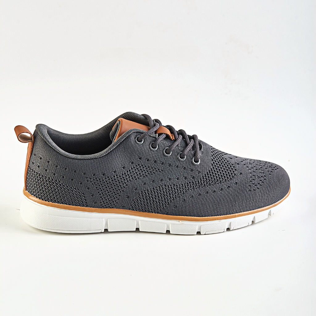 Dans Marves Sepatu Sneakers Pria - Grey