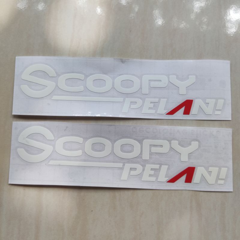 STIKER STICKER BEAT pelan, PCX pelan, VARIO pelan