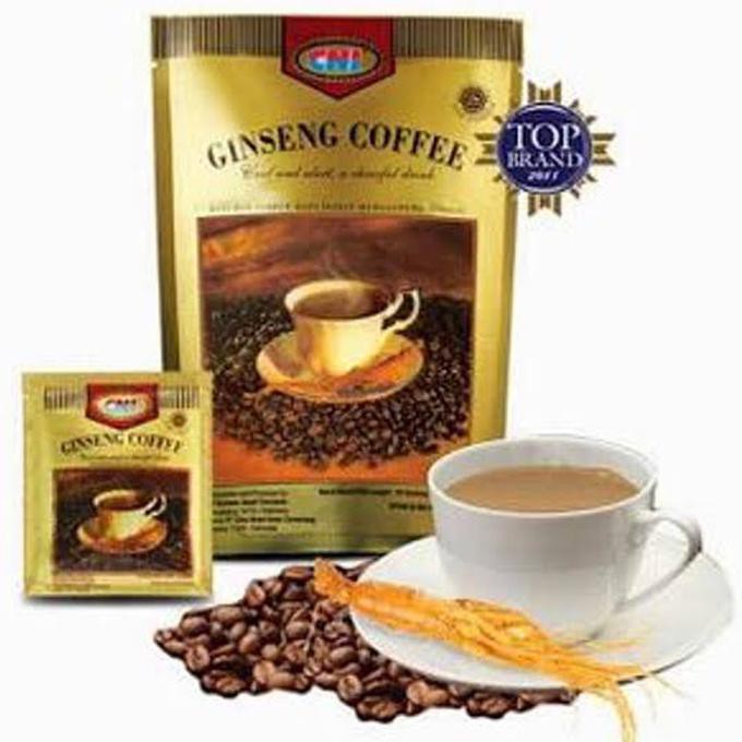 

Apoj0S Ginseng Coffee Cni Kopi Ginseng Asli Original Isi 20 Sachet