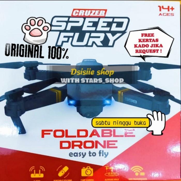 Zackymall Cruzer Speed Fury Foldable Drone 2.4Ghz With Camera Original /Drone