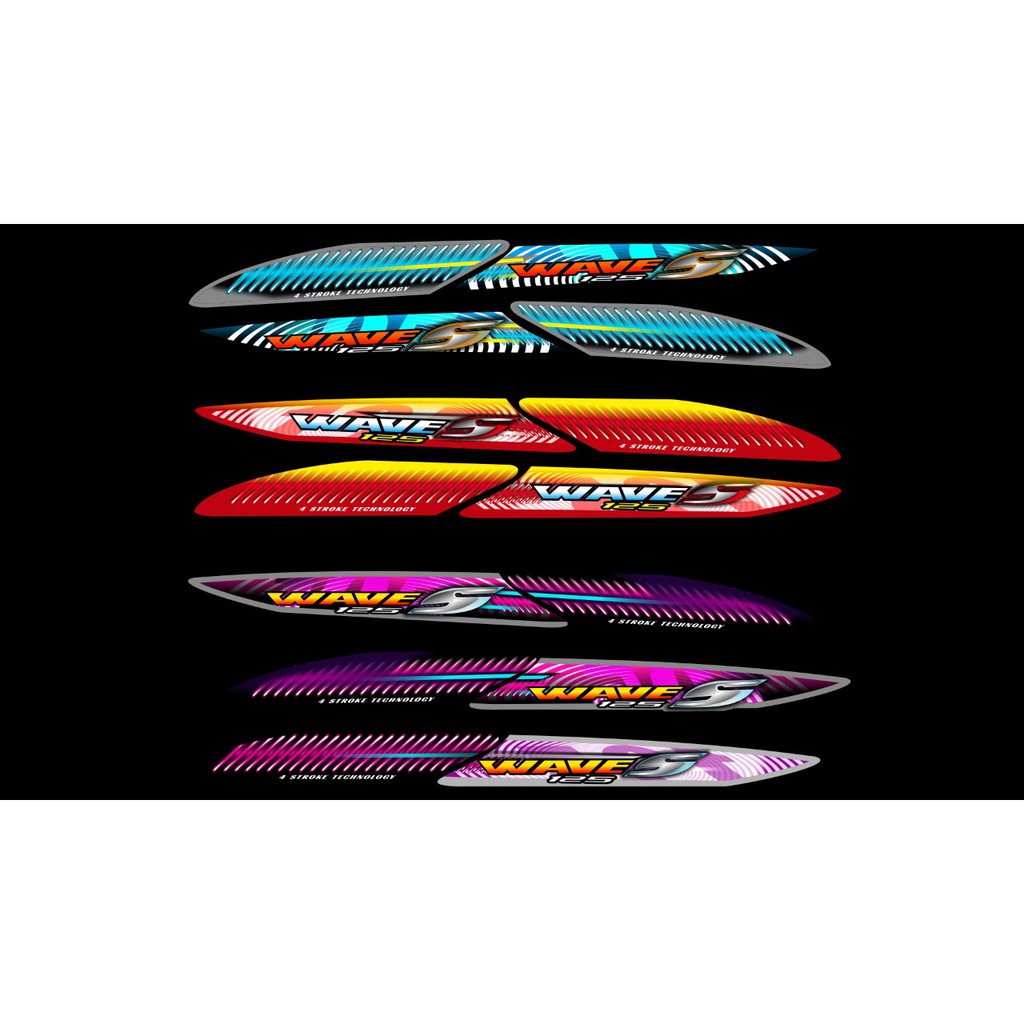 STRIPING WAVE 125 OLD SPIRE