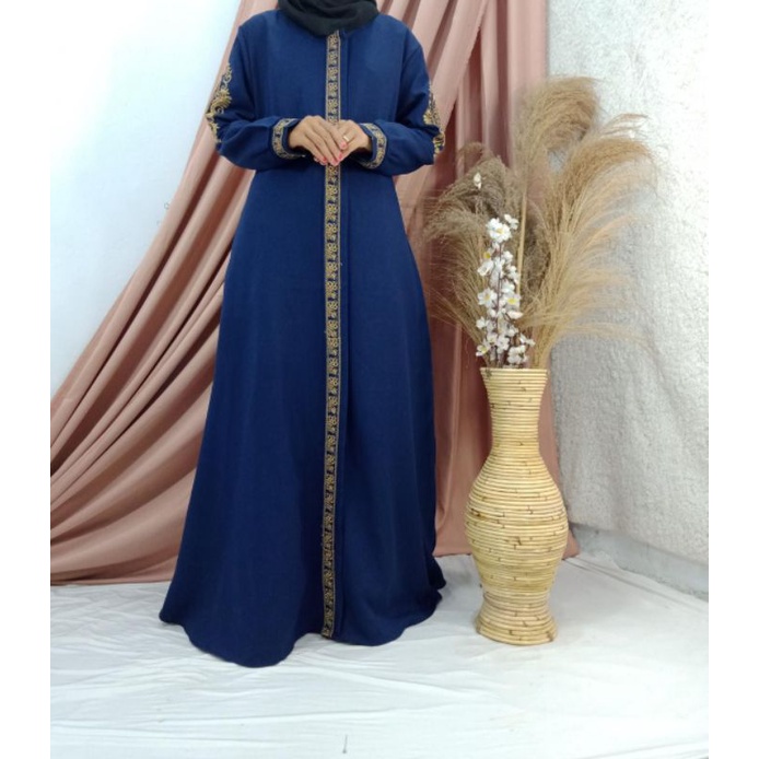 GAMIS ITY CREPE  ORI BORDIR COUPLE  DEWASA REMAJA TANGGUNG DAN ANAK