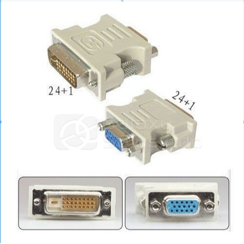 CONVERTER DVI 24+1 pin Male to VGA Female