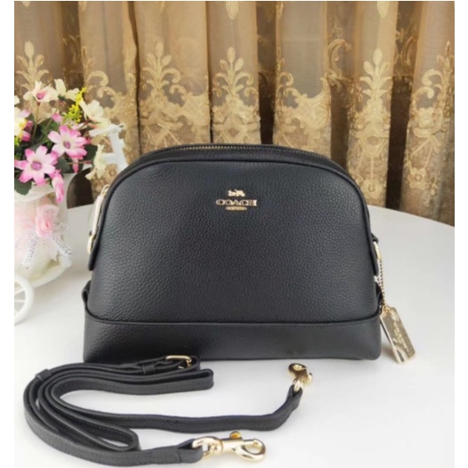 Coach Mini Dome Shoulder Bag Tas Selempang Wanita Tas Pinggang Wanita Original