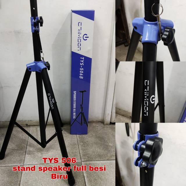 STAND SPEAKER FULL BESI TIANG SPEAKER BESI TRIPOD SPEAKER FULL BESI