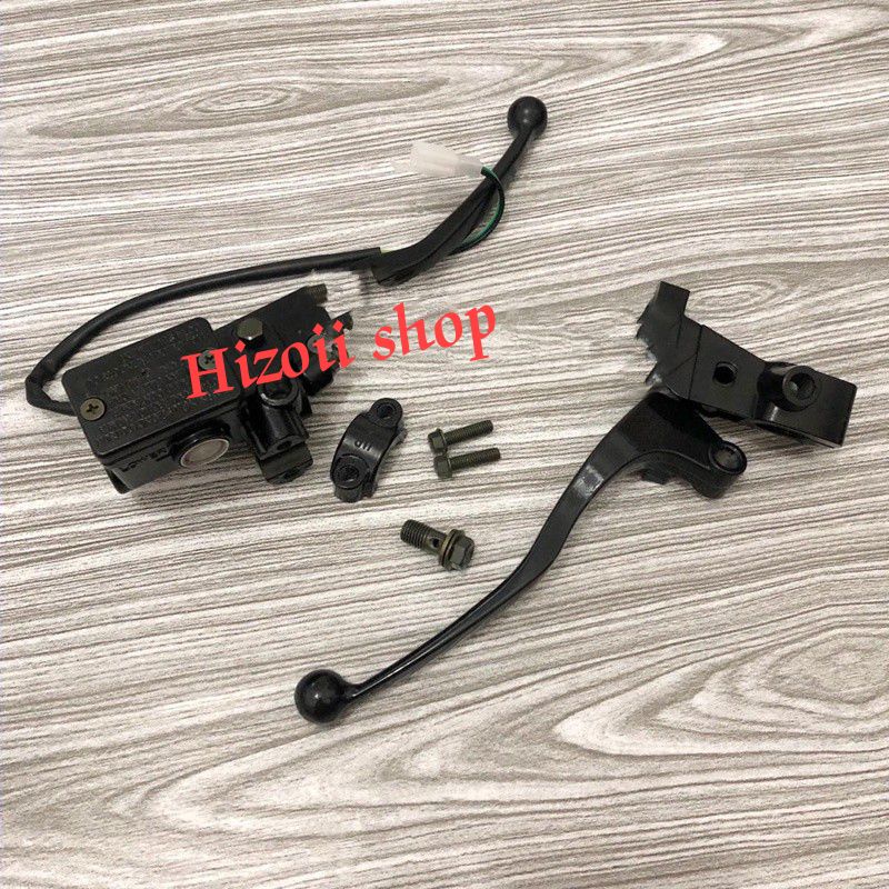 satu set master rem cakram kanan+handle/hendel kopling kiri RX king+rumah kopling kiri RX king