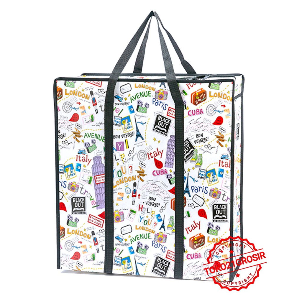 TAS KARUNG DIBAWAH JUMBO UKURAN 50X55X24 CM TAS LAUNDRY