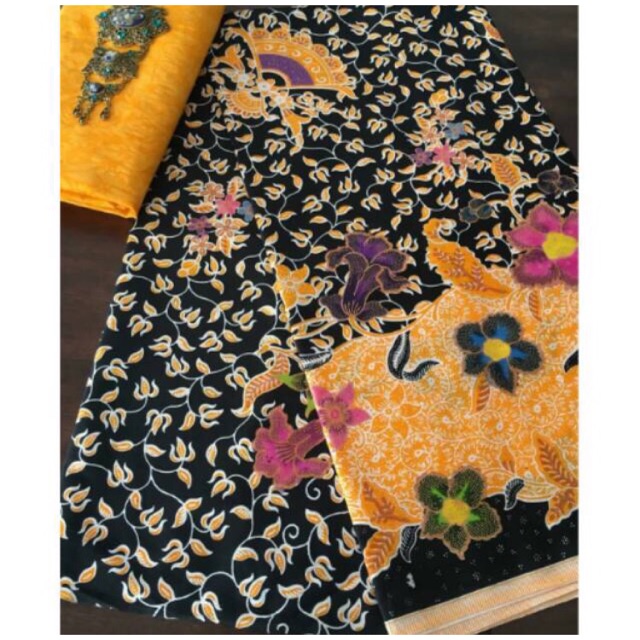 set kain batik dan embos
