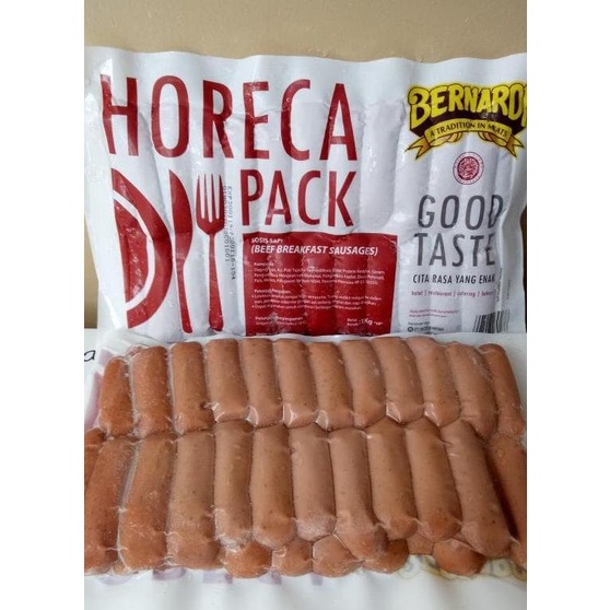 

MAKANAN BEKU / SOSIS BERNARDI HORECA VP NON COD