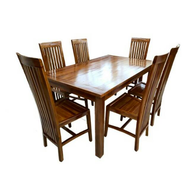 Meja Makan Kayu Jati Balero Mebel Jepara