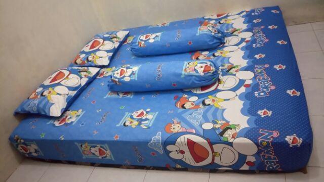 Ready Stock Sprei Katun Lokal Polos 180