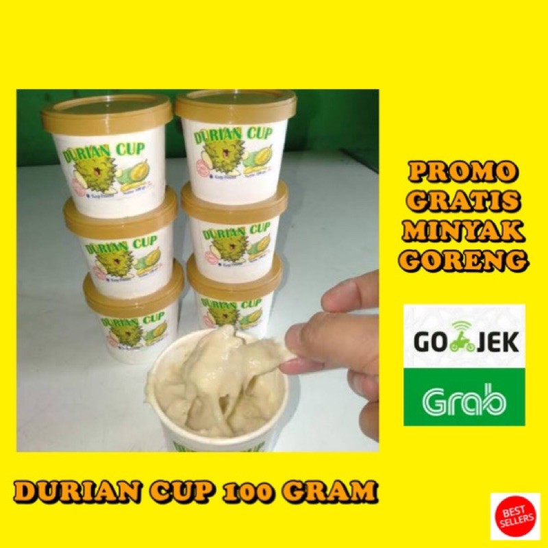 

DURIAN CUP ASLI 100 GRAM