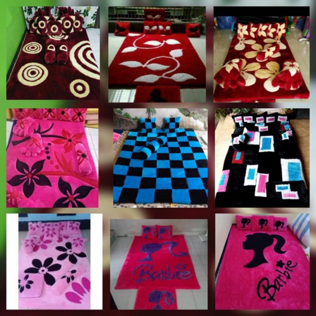karpet karakter fullset jumbo / surpet ukuran besar 200x200cm