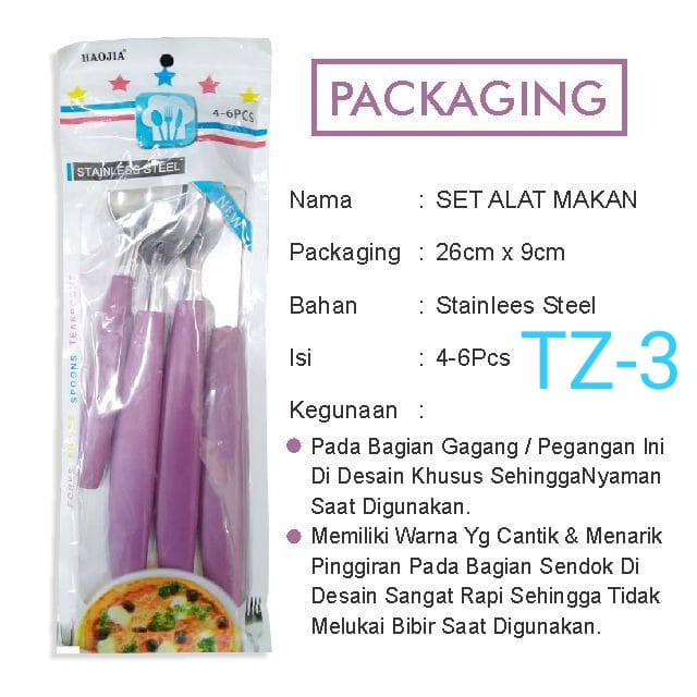 KUP - COD MURAH CUCI GUDANG - SET SENDOK GARPU DAN PISAU MAKAN