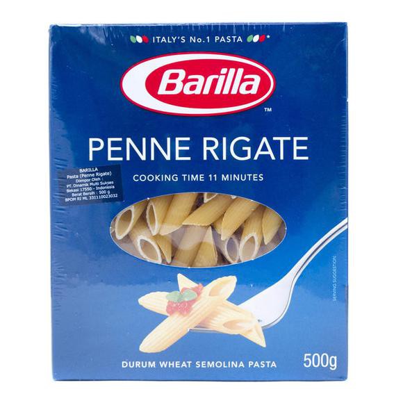 

Terlaris# Barilla Pasta Penne Rigate N73 500Gr