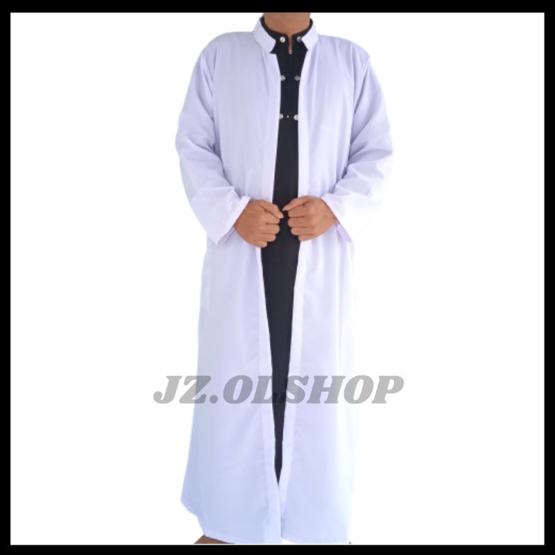 Jubah Habib/Jubah Luaran/Jubah Belah Pria/Jubah Imamah