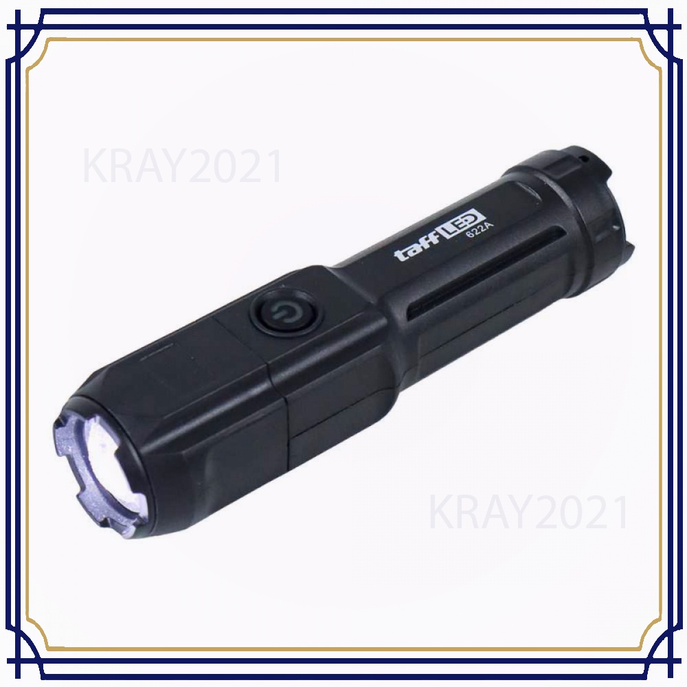 TaffLED Senter LED Mini Rechargable Telescopic Zoom XPE - 622A