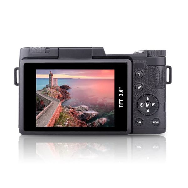KAMERA DIGITAL Bcare Mirrorless Camera 24 MP Full FHD 1080P Video 3 inch LCD Anti UV MEWAH
