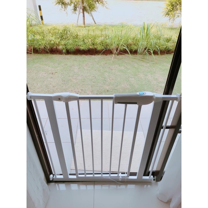 PROMO Baby gate / pagar bayi / pagar pintu / pagar tangga / pagar pengaman b