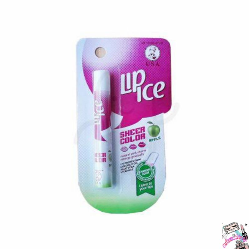 ☃Cutezz_Ching1☃Lip Ice Sheer Color 2.2gr - Pelembab Bibir