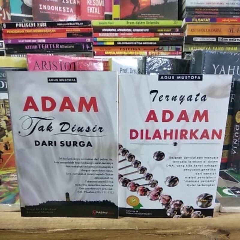 Jual Sepaket Buku Adam Tak Di Usir Dari Surga Ternyata Adam