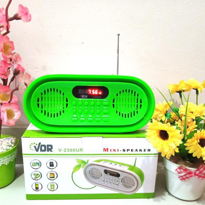 Koko1_Shopp | Speaker Mp3 Player Radio Am Fm Vdr 2300