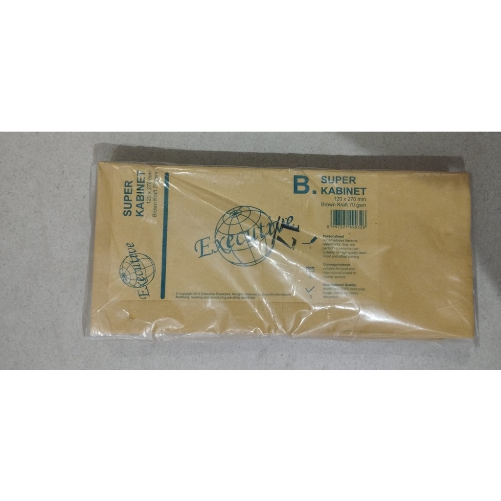

Amplop Coklat Super Cabinet