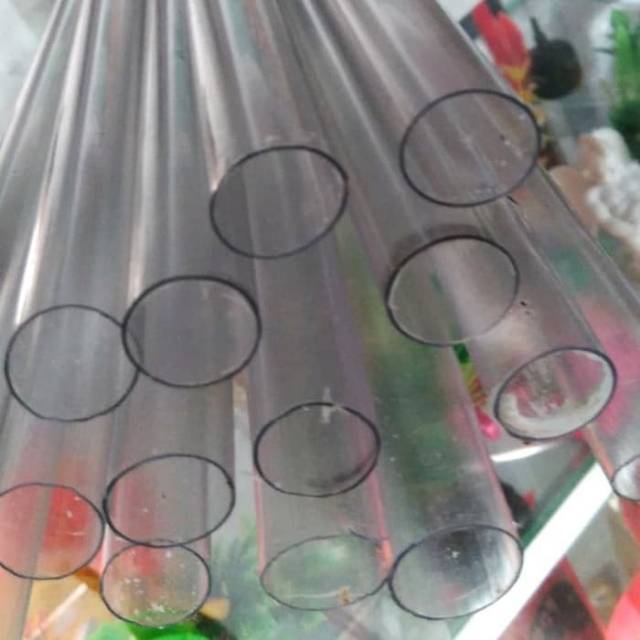 Pipa bening aquarium Aquascape 1meter